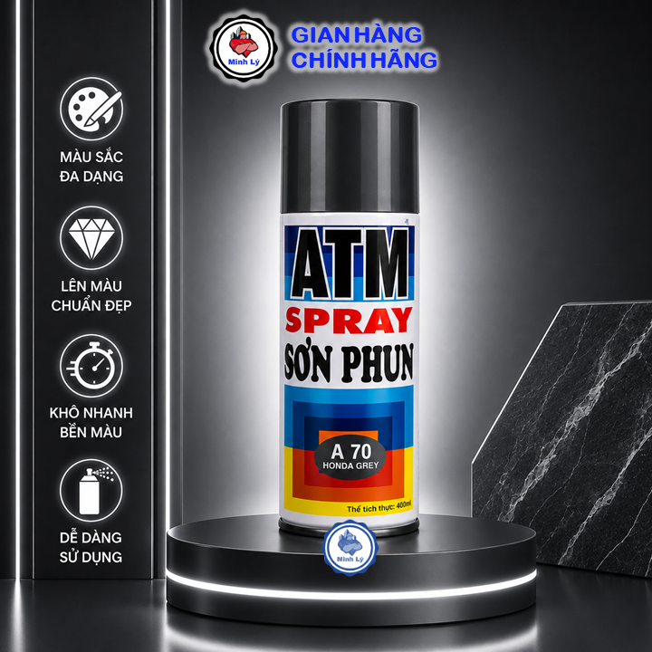 SON XIT ATM A70 CHÍNH THỨC