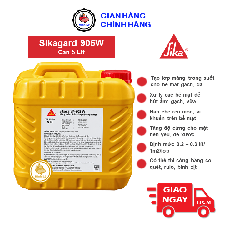 5L sikagard 905 w chính thức
