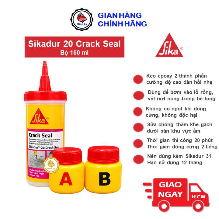 sikadur 20 crack seal chính thức