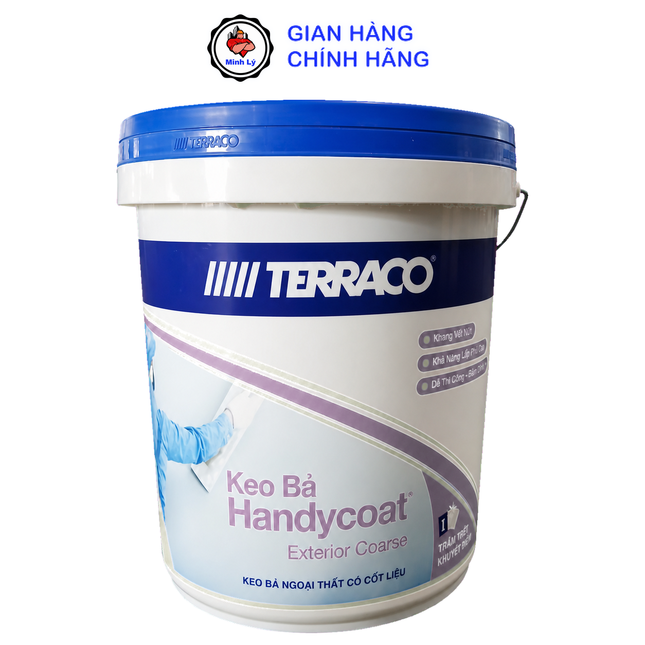 Terraco Handycoat Exterior Coarse tại Điện nước Minh Lý