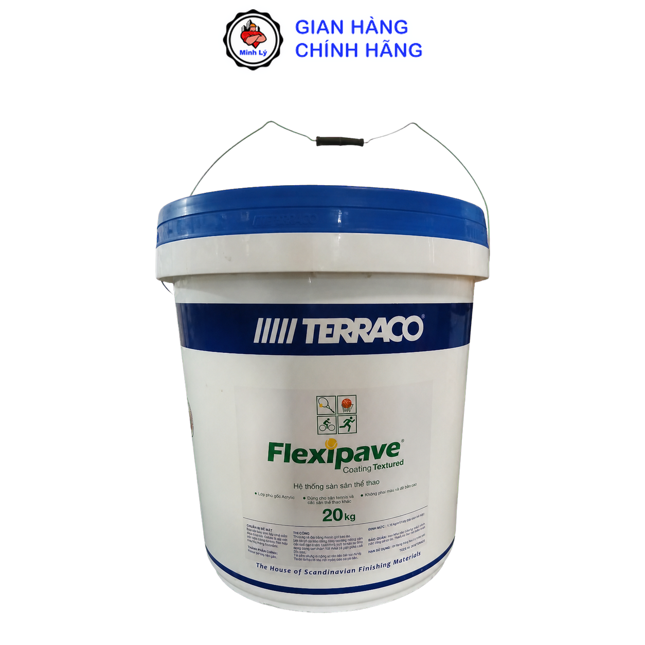 Lớp phủ sân Tennis Terraco Flexipave Coating Textured