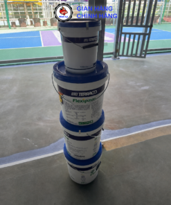 Ảnh thực tế Sơn lót sân thể thao Tennis TERRACO FLEXIPAVE CONCRETE PRIMER do Điện nước Minh Lý cung cấp