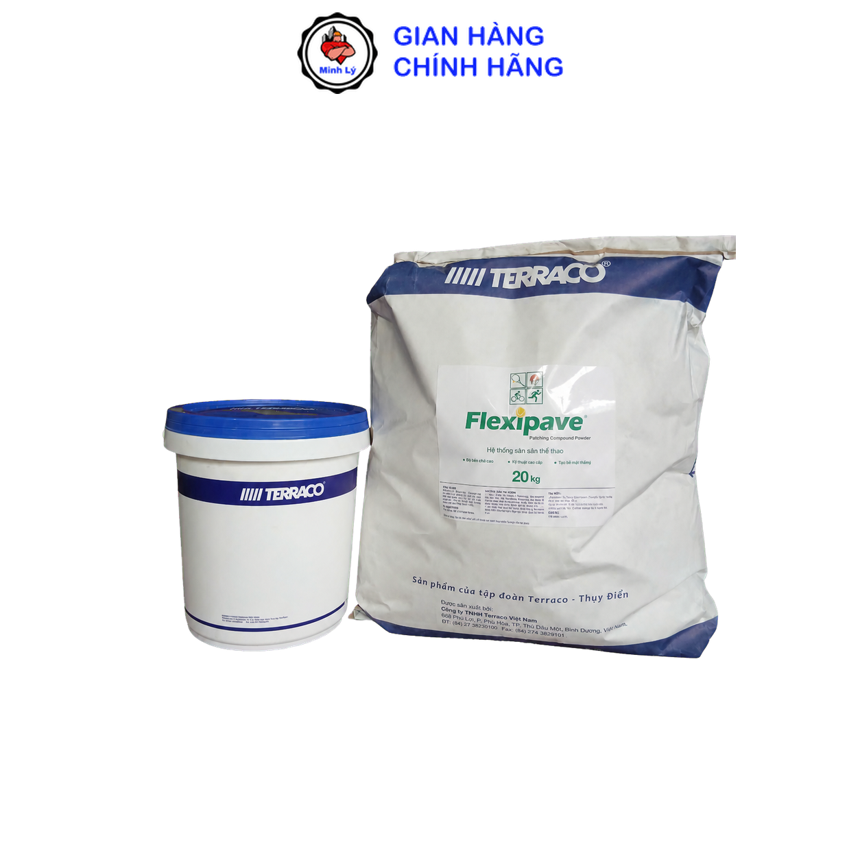 TERRACO FLEXIPAVE PATCHING COMPOUND tại Điện nước Minh Lý