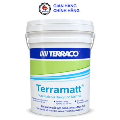 Sơn nước nội thất Terraco Terramatt Black