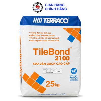 Keo dán gạch Terraco Tilebond 2100 tại Điện nước Minh Lý